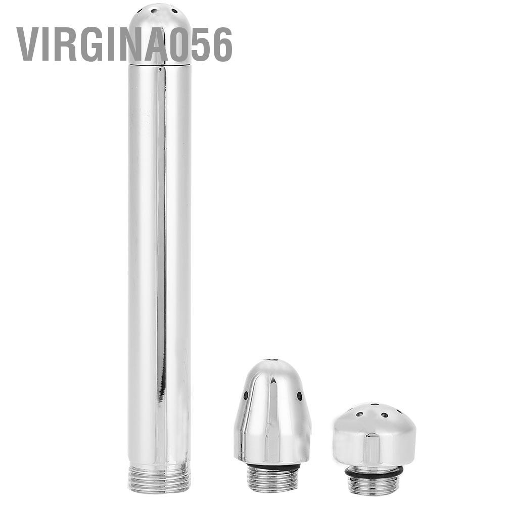 Virgina056 Hậu môn thụt rửa âm đạo Rửa sạch Vòi vệ sinh vòi với 2 đầu hoa sen Đồ chơi tình dục