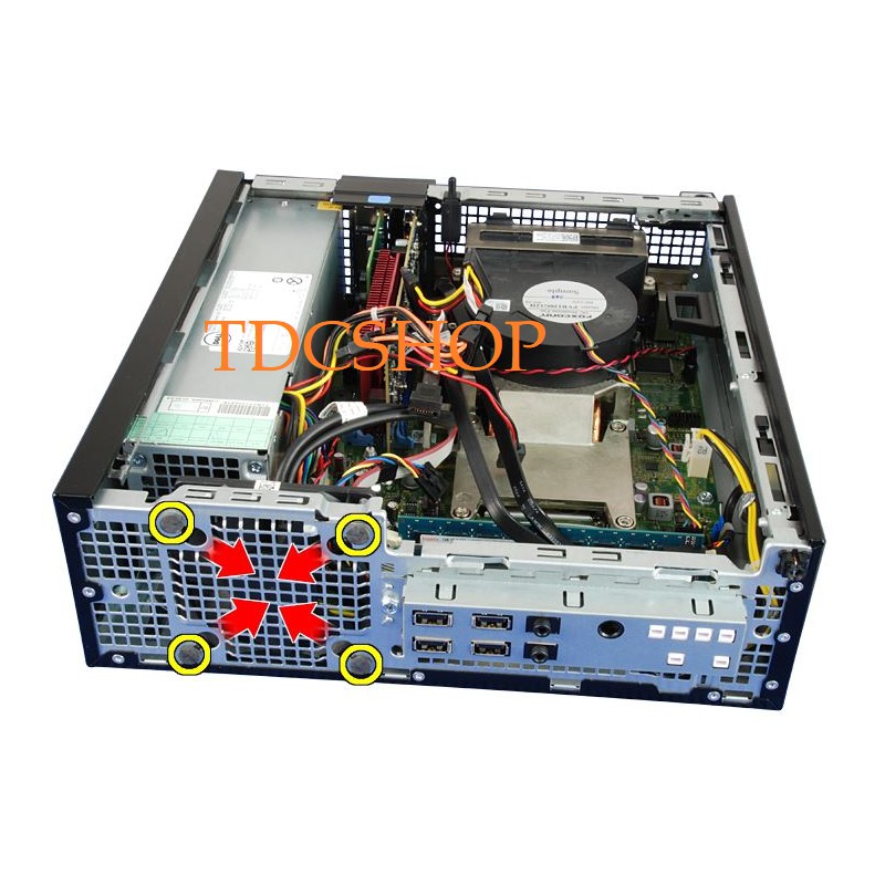 Case máy tính để bàn Dell Optiplex 7010 intel Core i5 3470, Ram 8GB, HDD 500GB. Hàng Nhập Khẩu. Tặng usb thu wifi