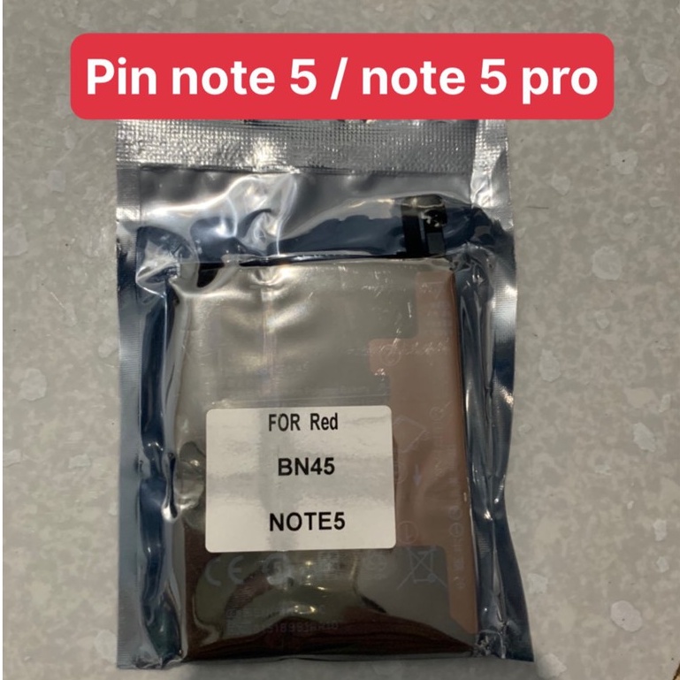 pin xiaomi BN45 / pin Redmi note 5 / note 5 pro / pin zin 4000mAh