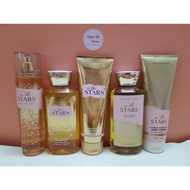 Kem Dưỡng Thể, Sữa Tắm Bath and Body Works - In The Stars