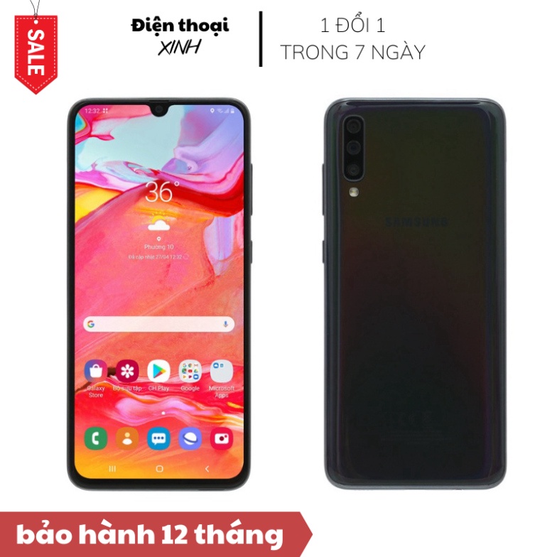 Điện thoại samsung a70 nguyên seal bảo hành chính hãng tại Điện Thoại Xinh