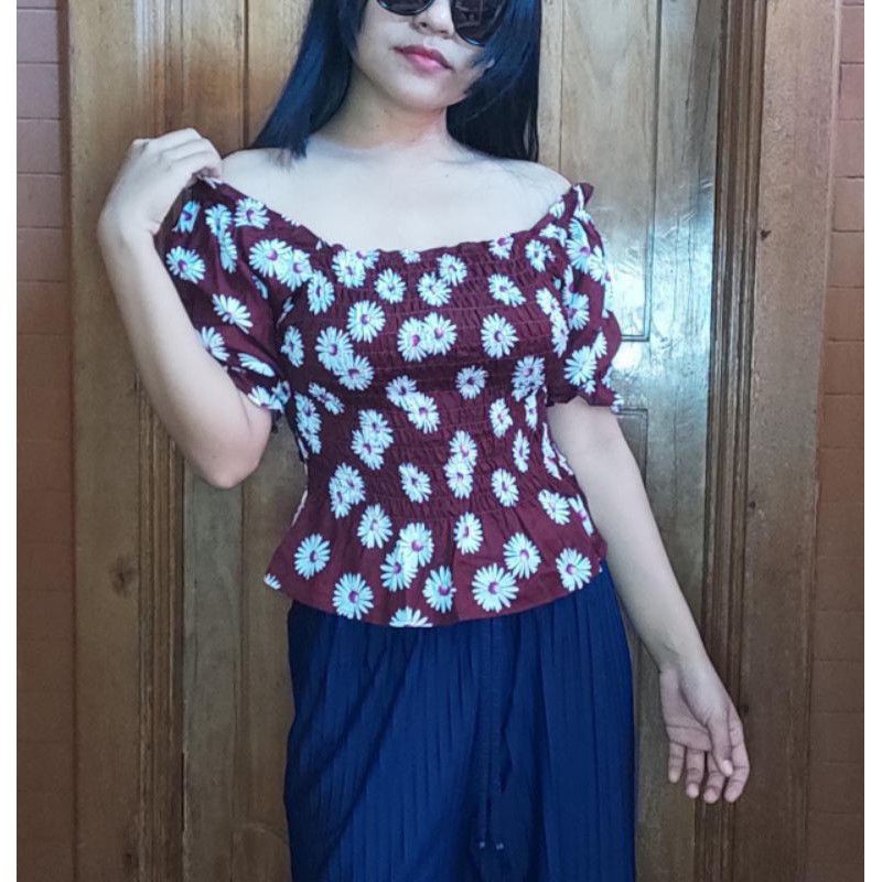 Áo Thun crop top / Áo Sơ Mi bali sabrina / Áo Sơ Mi rayon Kiểu Hàn Quốc Thời Trang Cho Nữ / Áo Sơ Mi Nữ / Quần Áo Nữ | BigBuy360 - bigbuy360.vn