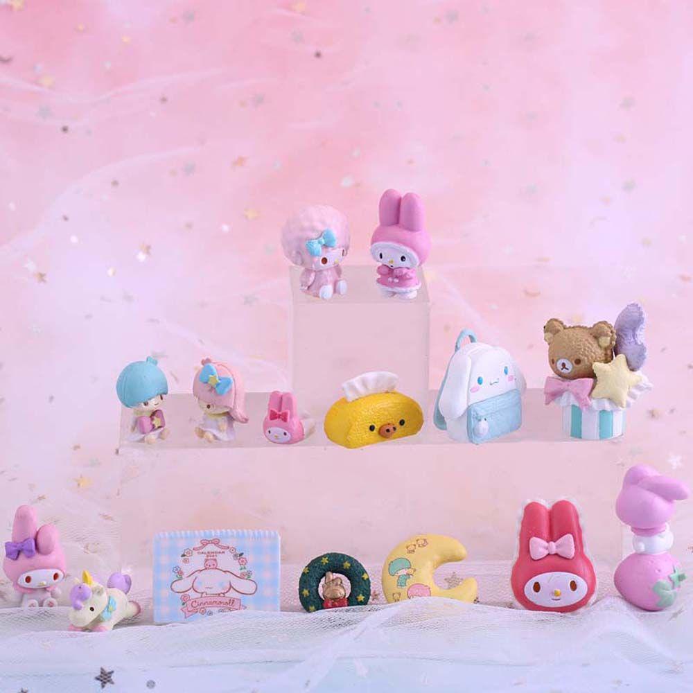 Mô Hình Đồ Chơi Nhân Vật Cinnamoroll My Melody Bằng Nhựa