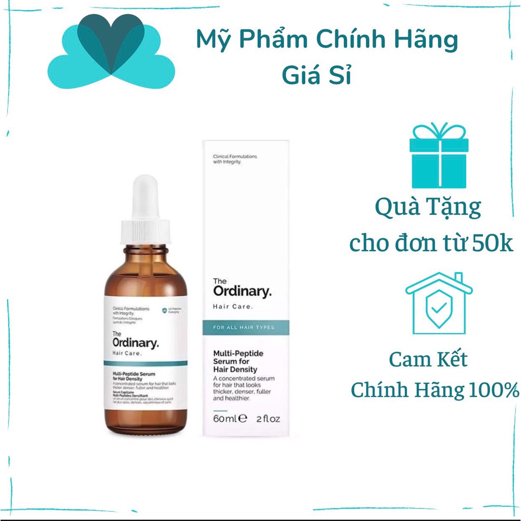 Tinh Chất Kích Thích Mọc Tóc The Ordinary Multi Peptide Serum For Hair Density 60ml