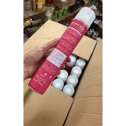 Gôm, Keo Xịt Tóc SHAKAYI hồng Nhật Bản 400ml Tạo Kiểu, Giữ Nếp Cho Tóc. HÀNG CHÍNH HÃNG