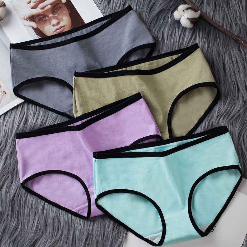 Quần lót cotton mềm mại thoải mái không đường may kháng khuẩn cho nữ | BigBuy360 - bigbuy360.vn