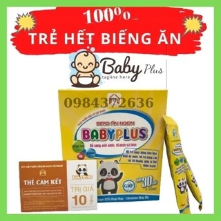 Siro ăn ngon babyplus giành cho trẻ : Biếng ăn - còi cọc - chậm lớn - suy dinh dưỡng - táo bón - hay ốm vặt...