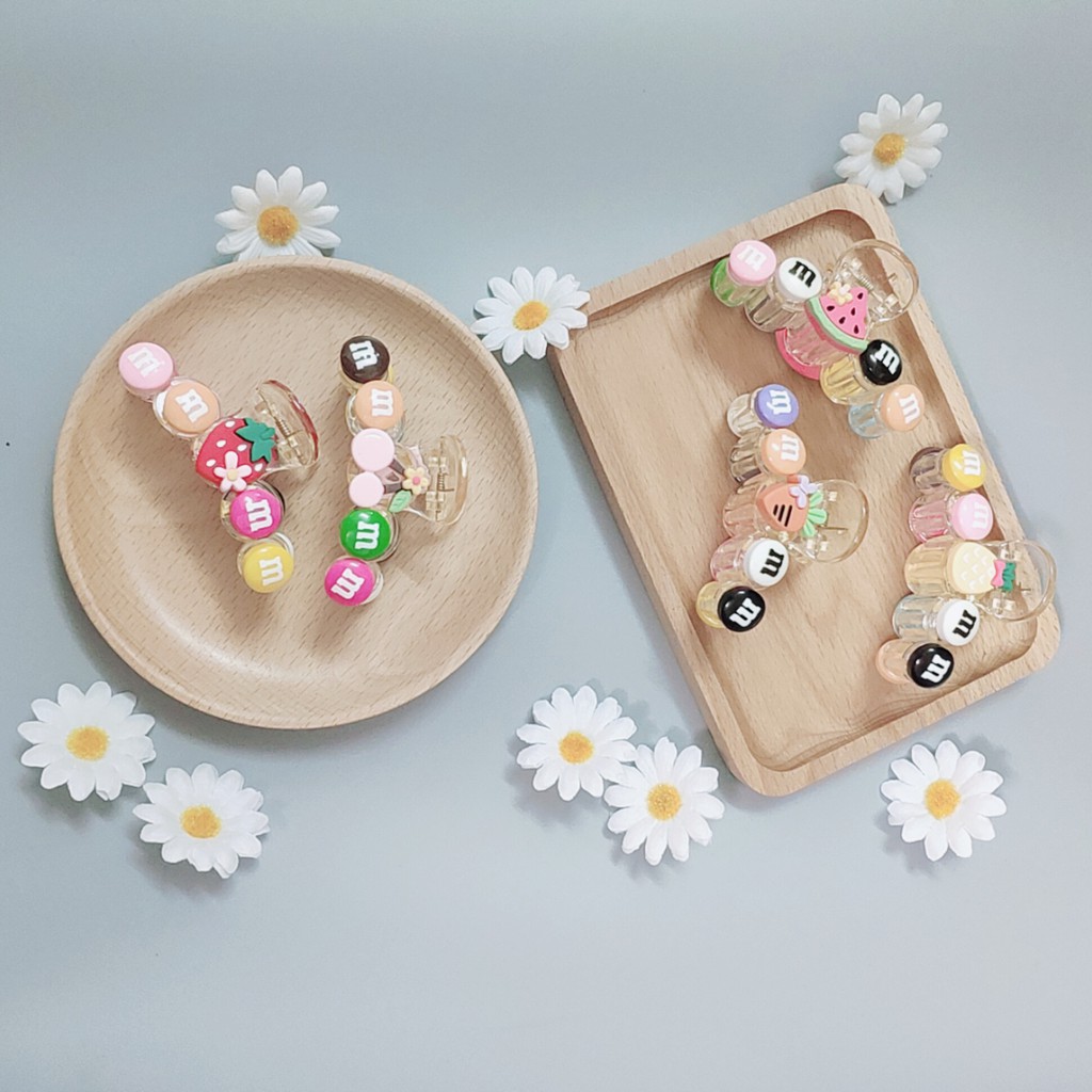 Kẹp Tóc Hình Kẹo M&amp;M Ngộ Nghĩnh