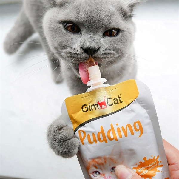 Pudding cho mèo Gimcat đức 150g, bổ sung canxi tiêu hóa cho thú cưng Con Mèo Xiêm