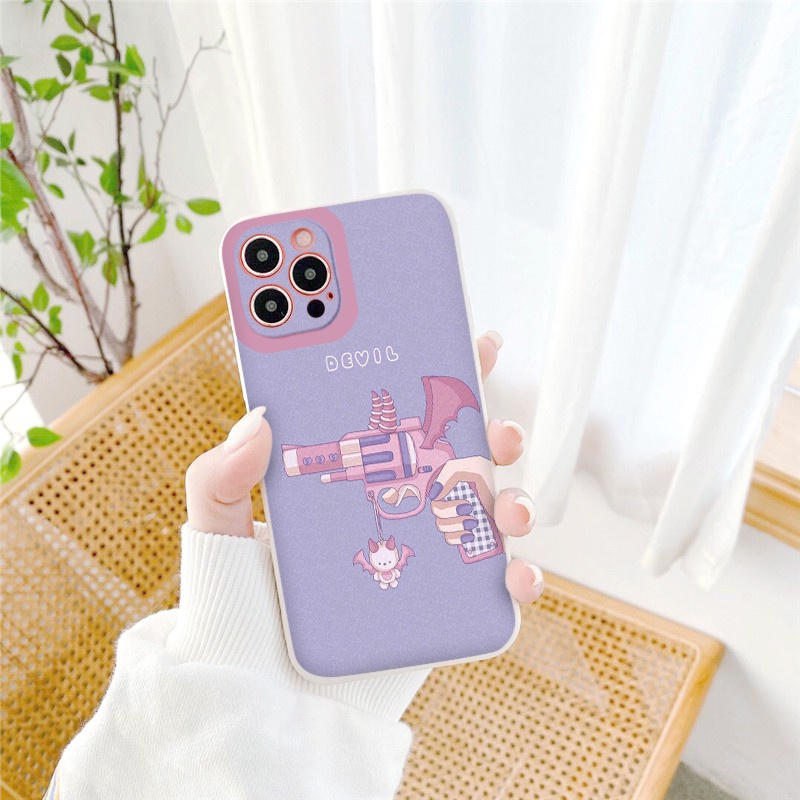 Ốp iphone Bắn Tim cạnh vuông dẻo iphone 6/6plus/7/7plus/8/8plus/x/xr/xs/11/12/13/14pro/max/promax tr420