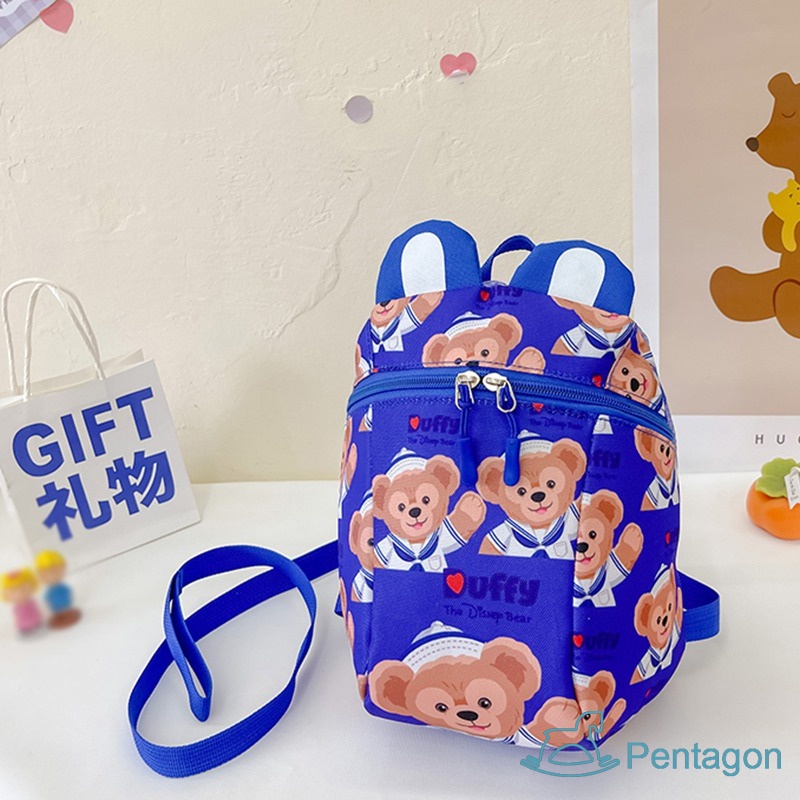 Ba Lô Đi Học Có Dây Chống Thất Lạc Họa Tiết Hoạt Hình Thời Trang Theo Phong Cách Phương Tây Cho Bé