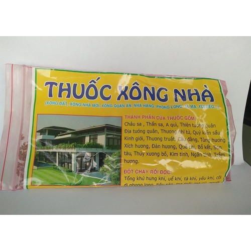 Thuốc bột xông nhà, xông đất, tẩy uế, trừ tà, thây đổi vận khí