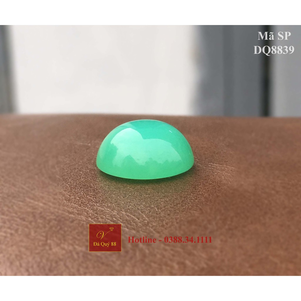 Mặt Đá Ngọc Đế Quang Tự Nhiên Size 9,85ct Làm Mặt Nhẫn, Mặt Dây Chuyền Nam Nữ