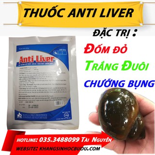 anti liver (cho thủy sản ốc bươu)