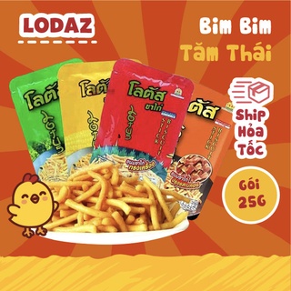 Bim bim tăm que cay Thái Lan gói 25gr snack ăn vặt tuổi thơ ngon tại Lodaz Hà Nội
