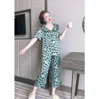 [ Freesize ] Đồ mặc nhà mặc ngủ lửng lụa MANGO 40-58kg