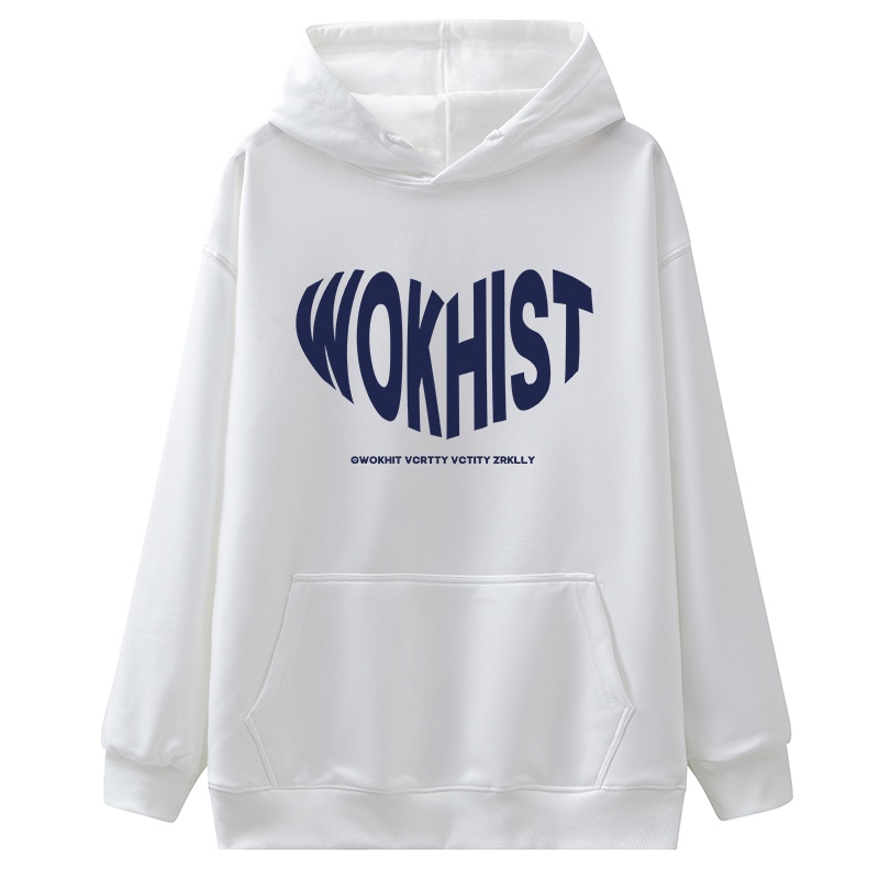 NRVP Áo Khoác Hoodie Tay Dài Dáng Rộng In Họa Tiết Phong Cách Hàn Quốc Dành Cho Nam Nữ