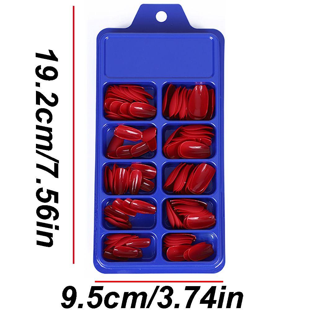 XIANTIN Hộp 120 Móng Tay Giả Có Thể Tháo Rời Ốp