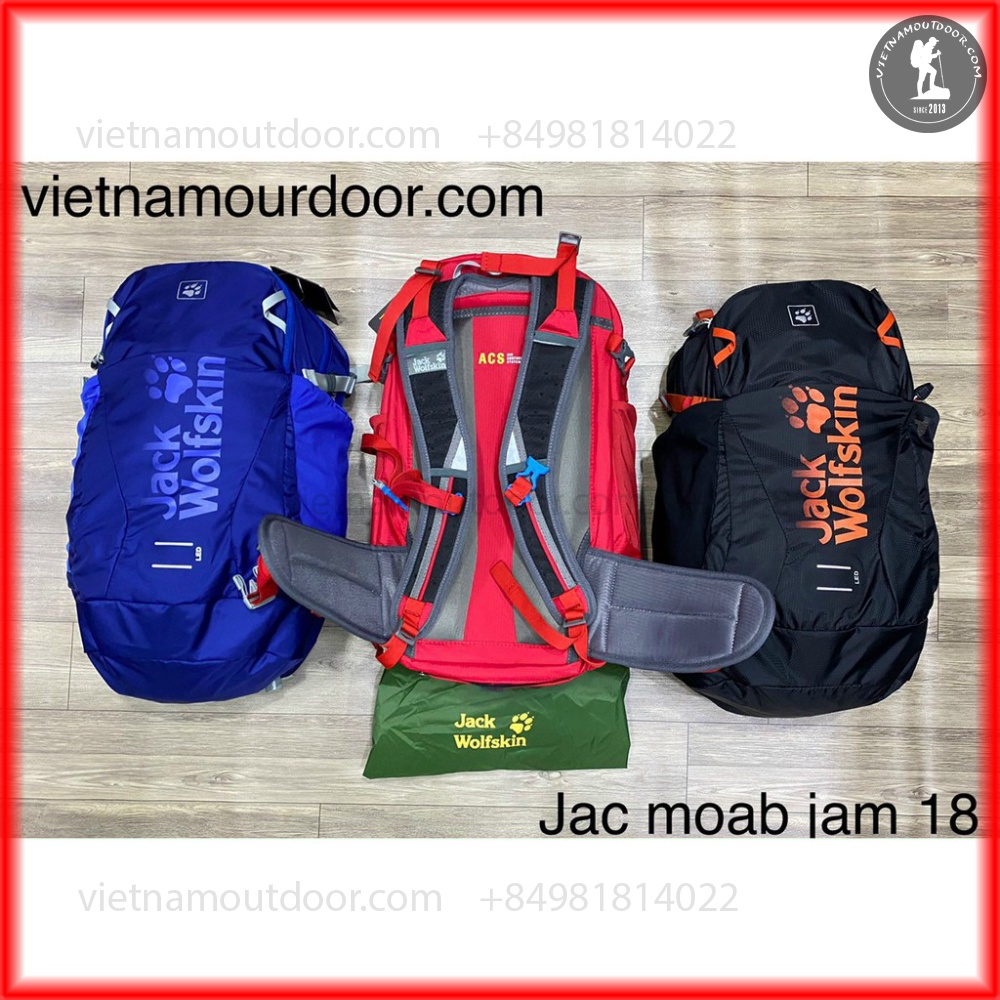 Balo du lịch Jack Wolfskin  MOAB JAM 18 - balo phượt - balo trekking