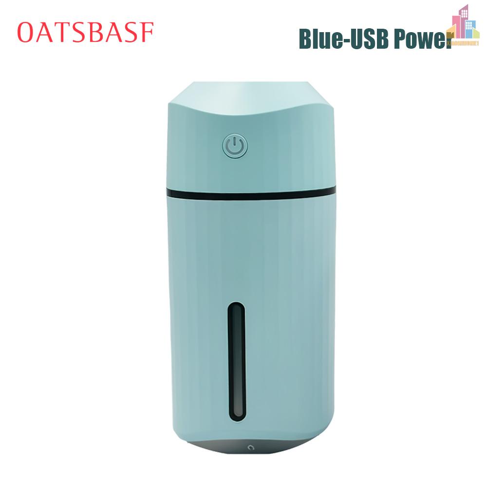 Oatsbasf Máy Phun Sương Tạo Độ Ẩm Không Khí Không Gây Tiếng Ồn Sạc Usb Dành Cho Xe Hơi / Phòng Khách / Văn Phòng