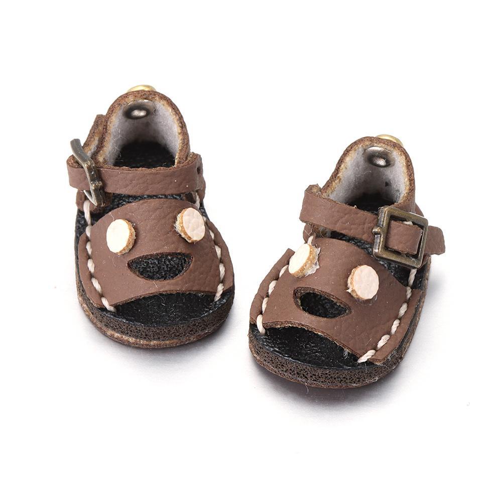 Giày Búp Bê Handmade Bằng Da Bò Có 4 Màu Dễ Thương