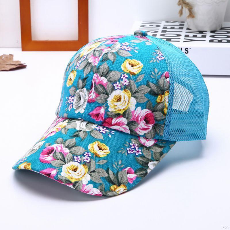 Mũ Lưỡi Trai Phối Lưới Hoạ Tiết Hoa Cho Phái Nữ