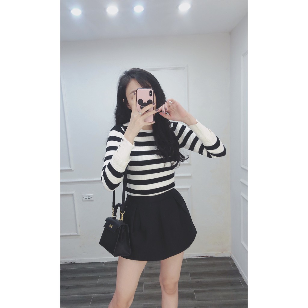 Áo Len Kẻ Ngang MNG