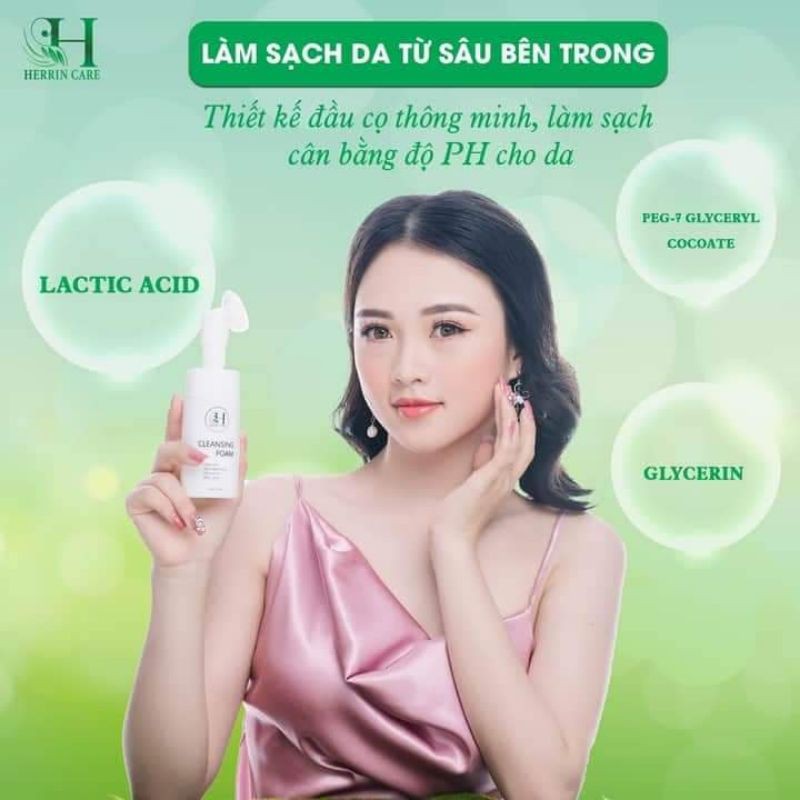sữa rữa mặt herin