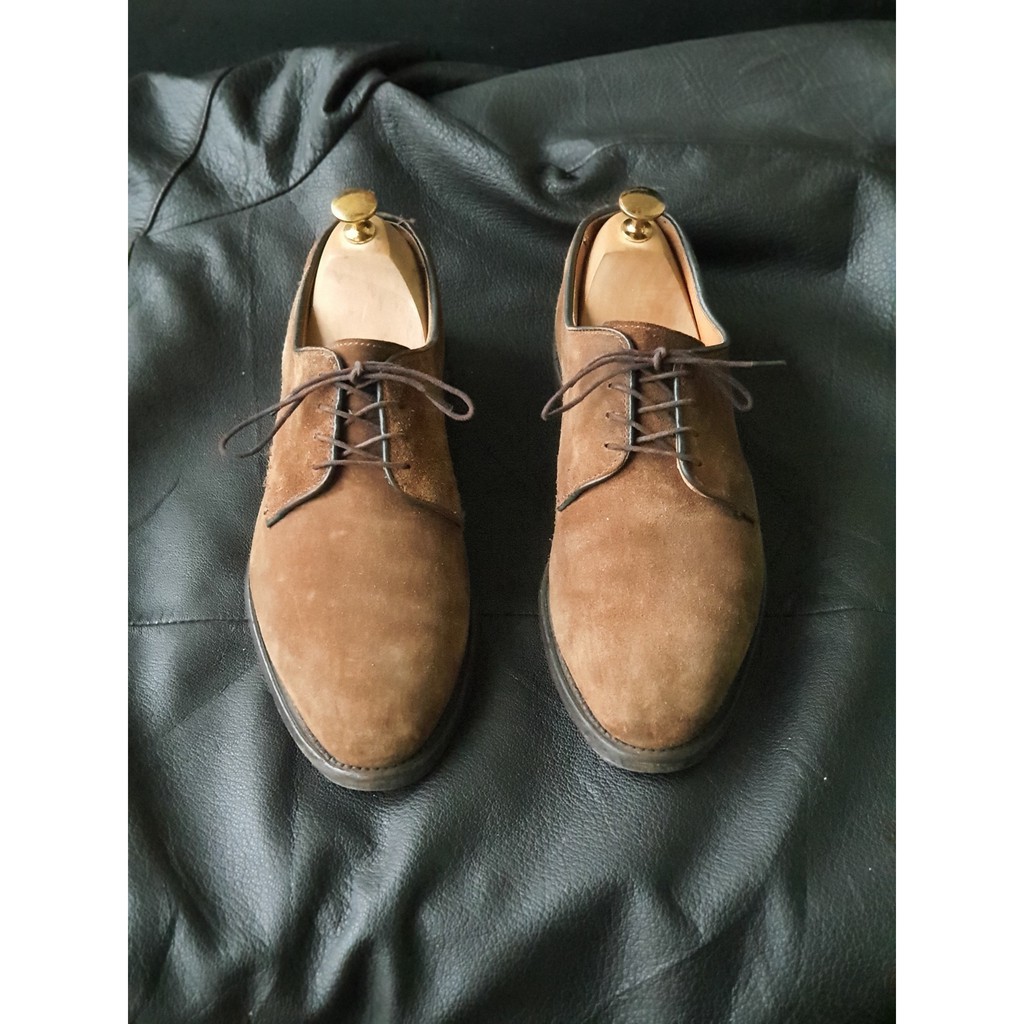 Giày tây da lộn Allen Edmonds size 39.5 fix 40 thon cực đẹp (giay2hand)