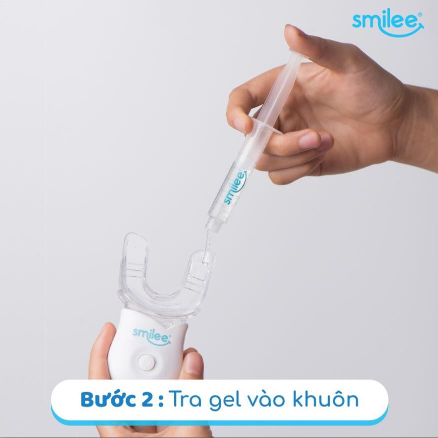 [Smilee Max] 2 bộ sản phẩm làm trắng răng mạnh mẽ không ê buốt Smilee tẩy trắng răng cực nhanh trong 2 tuần