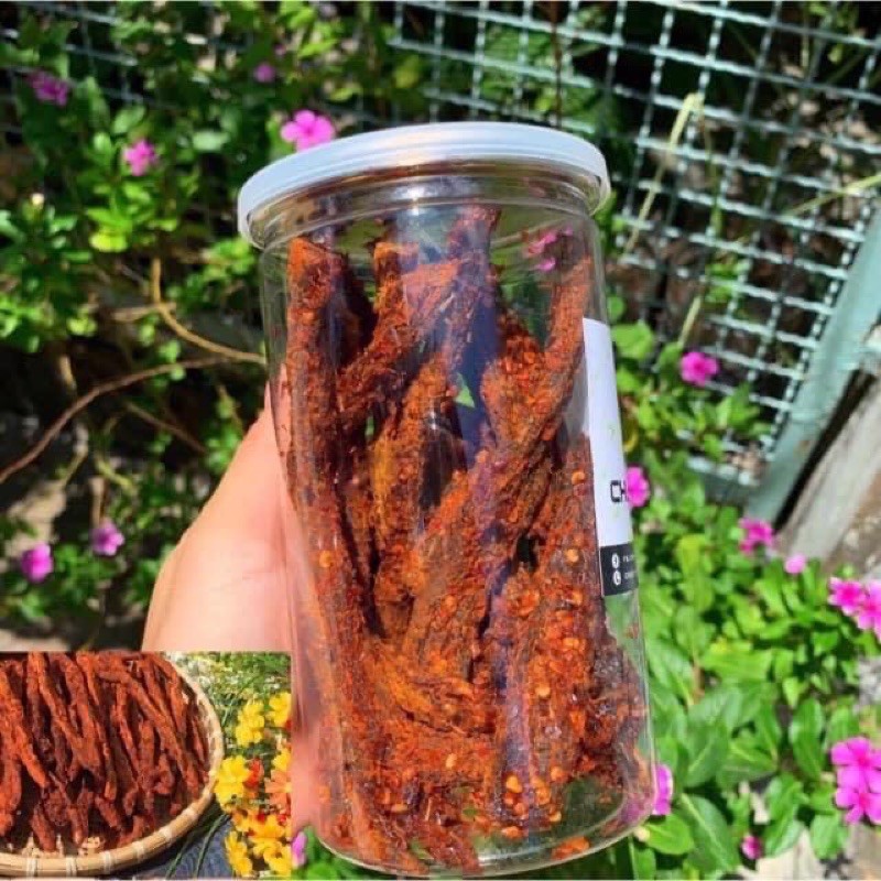 Bò khô que hồng ngự 95k/ hộp 250g