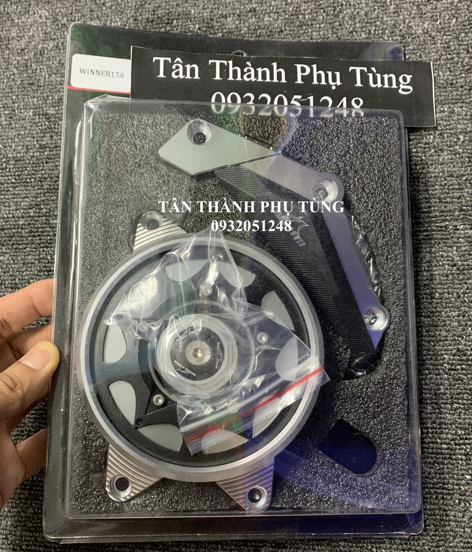 Bảo vệ lốc máy Winner V1, Winner X -SHARK POWER (Tân Thành PT)