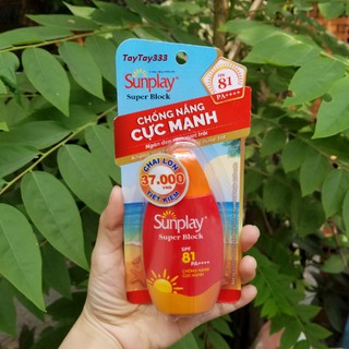 Sữa chống nắng cực mạnh Sunplay Super Block SPF 81, PA++++ 70g