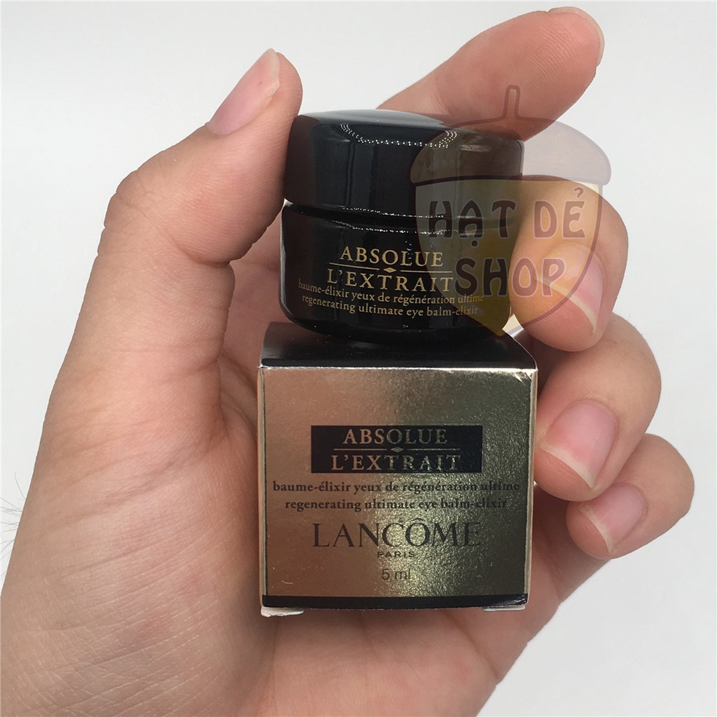 Lancome / Lancôme Kem Dưỡng Mắt Tái Tạo TBG Absolue Lextrait Eye Balm Elixir 5ml