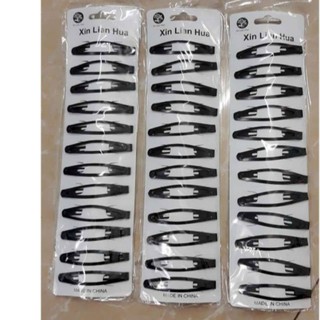 Vỉ kẹp tóc đen 12 chiếc