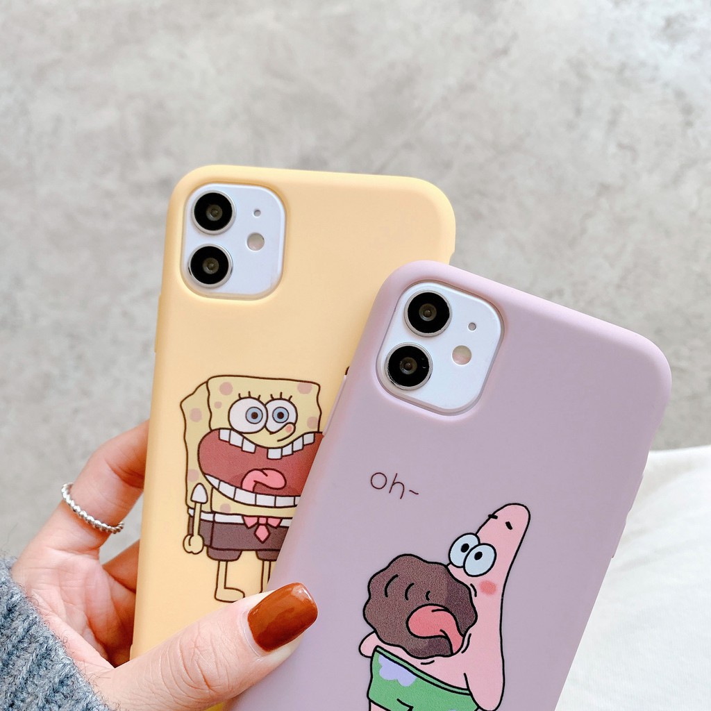 Ốp điện thoại SpongeBob cho iPhone 12/12 mini/12 pro/12 pro max/11/11 pro/11pro max/xs max/xr/xs/x/8/7/8 plus/7 plus | BigBuy360 - bigbuy360.vn