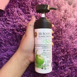 Kem make up body BB Body lotion Sunscreen