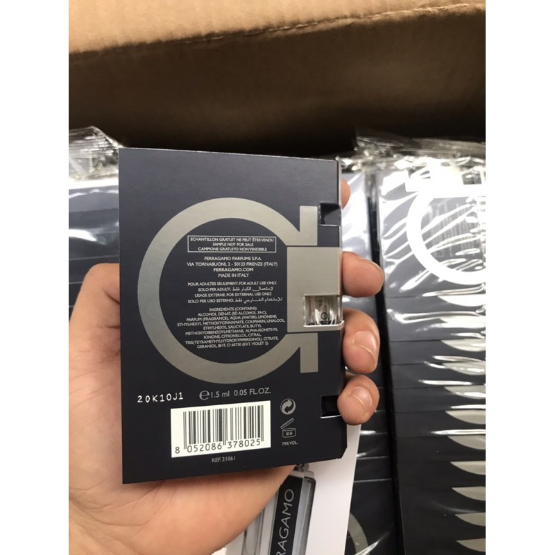 Vial 1,5ml Nước hoa nam Ferragamo Salvatore Ferragamo EDT | BigBuy360 - bigbuy360.vn