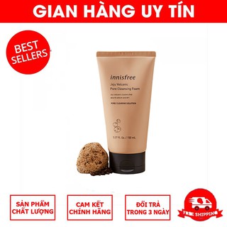Sữa rửa mặt tro núi lửa INNISFREE JEJU VOLCANIC PORE CLEANSING FOAM - 150ml (MẪU MỚI 1019)
