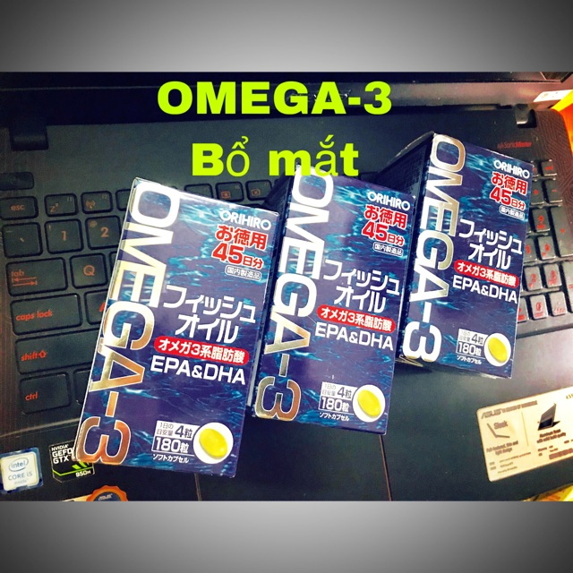 Viên uống bổ mắt Omega-3