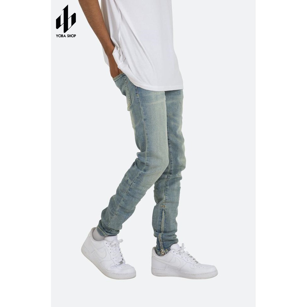 QUẦN JEANS DÀI NAM WASH VÀNG FORM SLIMFIT SIÊU XỊN ĐẸP 254