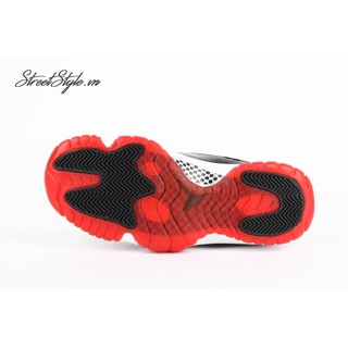 Giày Jordan 11 - Đen đỏ thấp - JD11-DEDOTHA