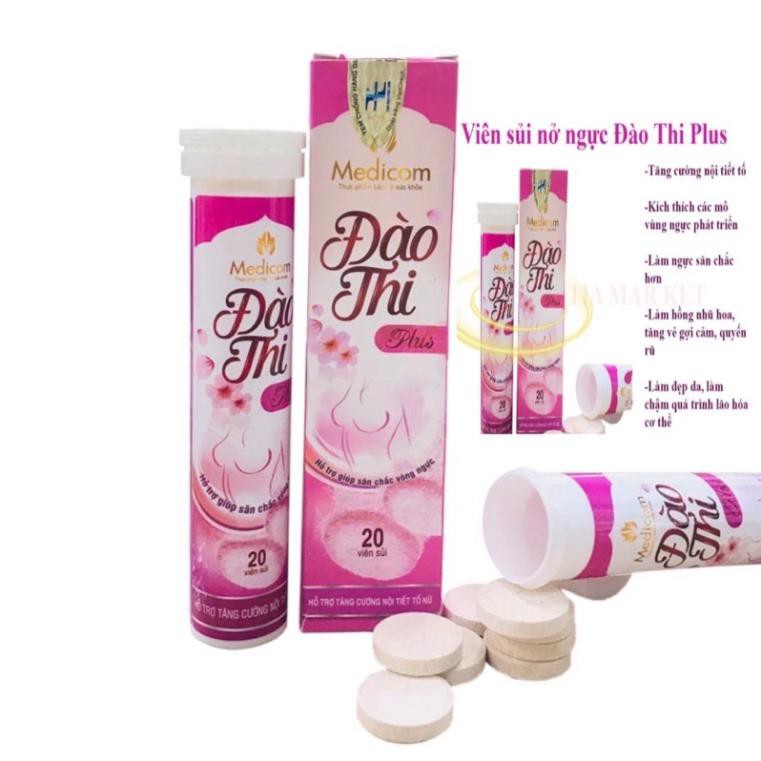 [ Chính hãng] Viên sủi nở ngực Đào Thi