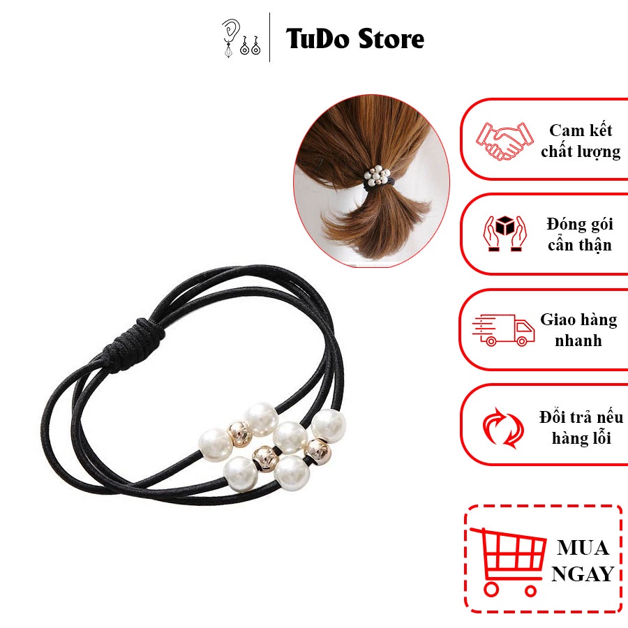 Dây Buộc Tóc Co Giãn Thời Trang Hàn Quốc Cho Nữ P01