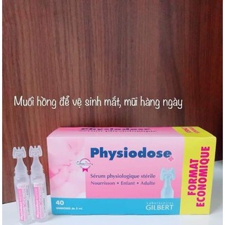 Nước muối sinh lý Pháp tép hồng