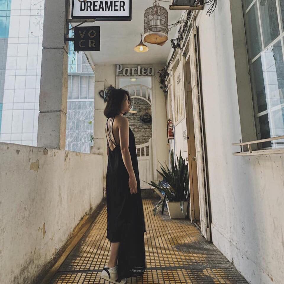 [SALE] [HOT ITEM] Đầm maxi đen trơn dây đan SIÊU ĐẸP  | WebRaoVat - webraovat.net.vn