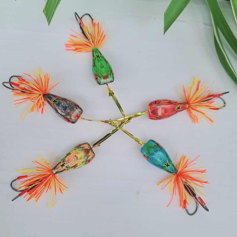 Nhái nhảy đầu rắn sơn 3D