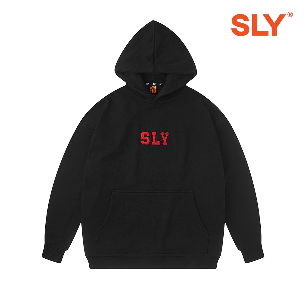 Áo Hoodie Ruffled Đen