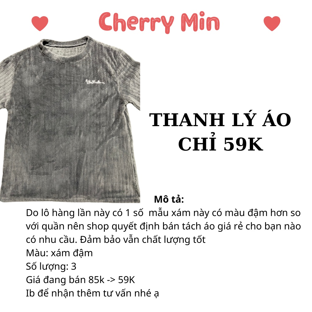 [Video] Quần nỉ bông lông cừu gân tăm, quần dài bông ấm CHERRY MIN | BigBuy360 - bigbuy360.vn