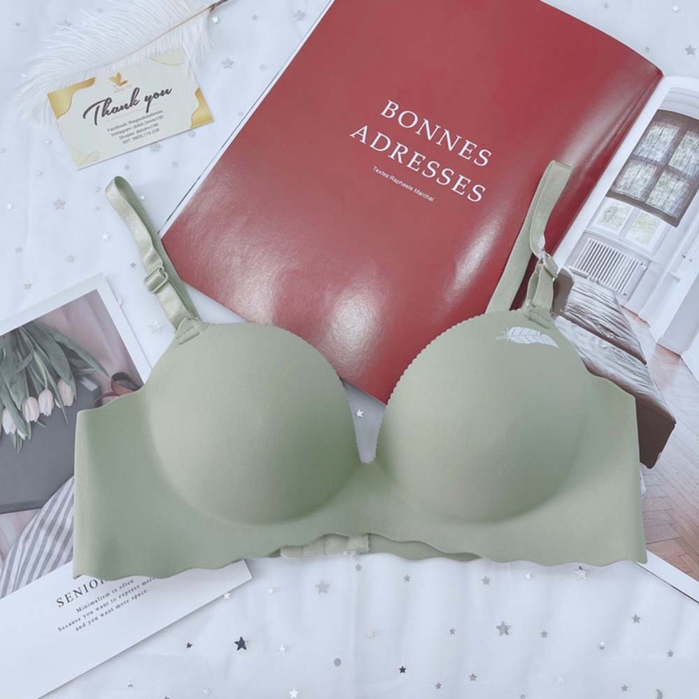 [Mã FAMARAL1 giảm 10K đơn 50K] Áo lót nữ, áo ngực nữ su Lông Vũ, không gọng, đệm dày bàn tay nâng ngực chống xệ T0007 | BigBuy360 - bigbuy360.vn